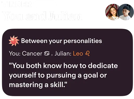 Astrology Mode profile card